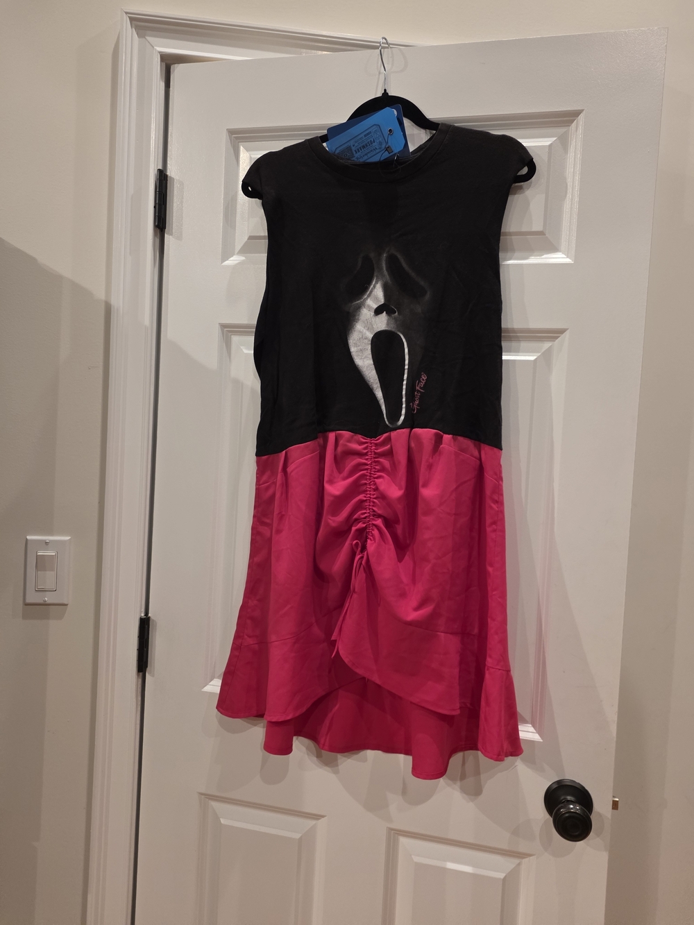 OOAK Ghostface Upcycled Dress